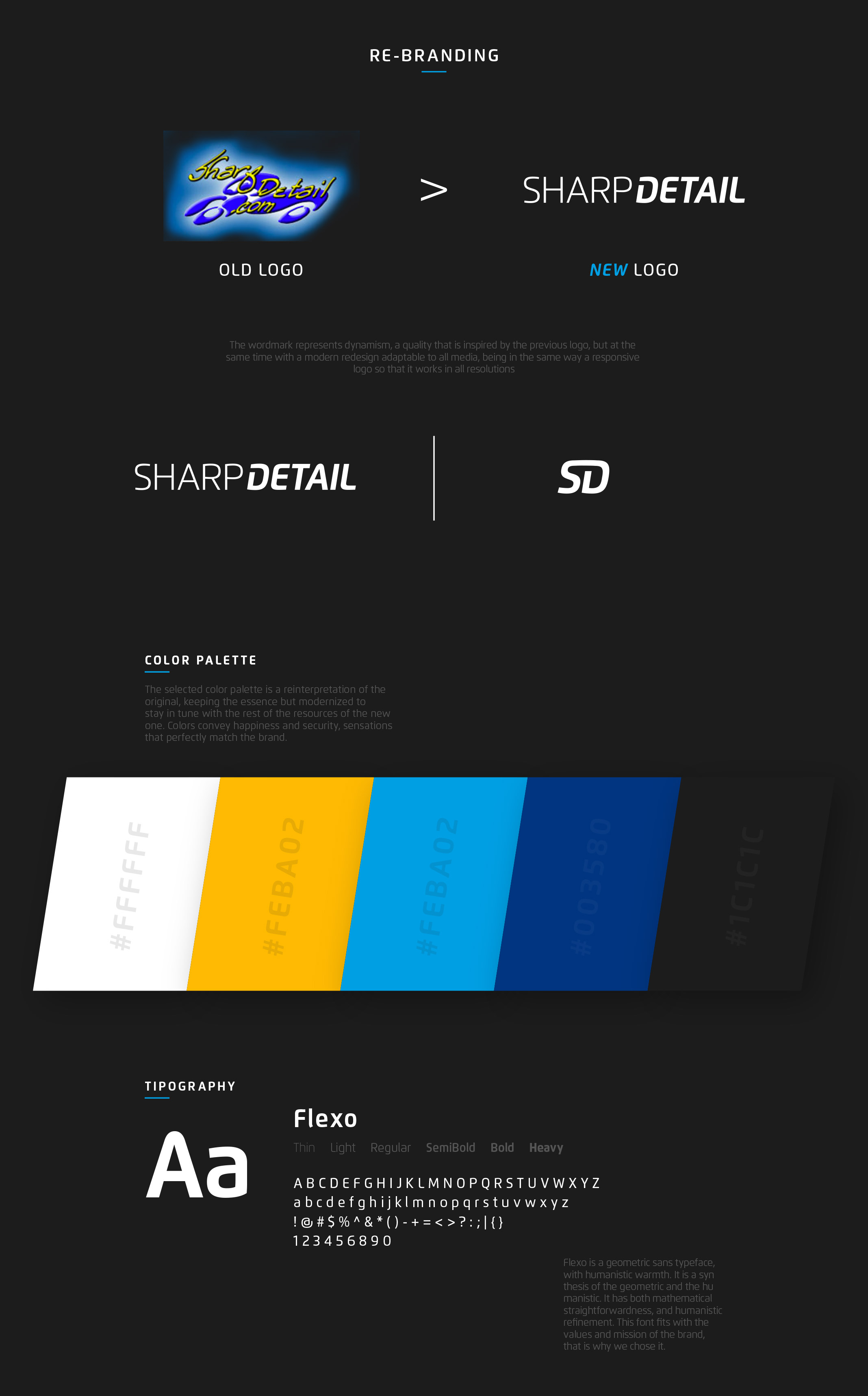 Sharp Detail Case Study - Rebranding